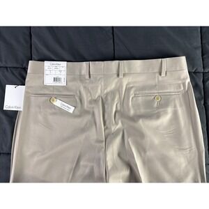 Calvin Klein Flat Front Pants 36x32 Dress Pant